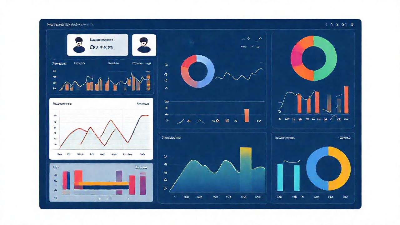 Panel digital muestra datos y feedback