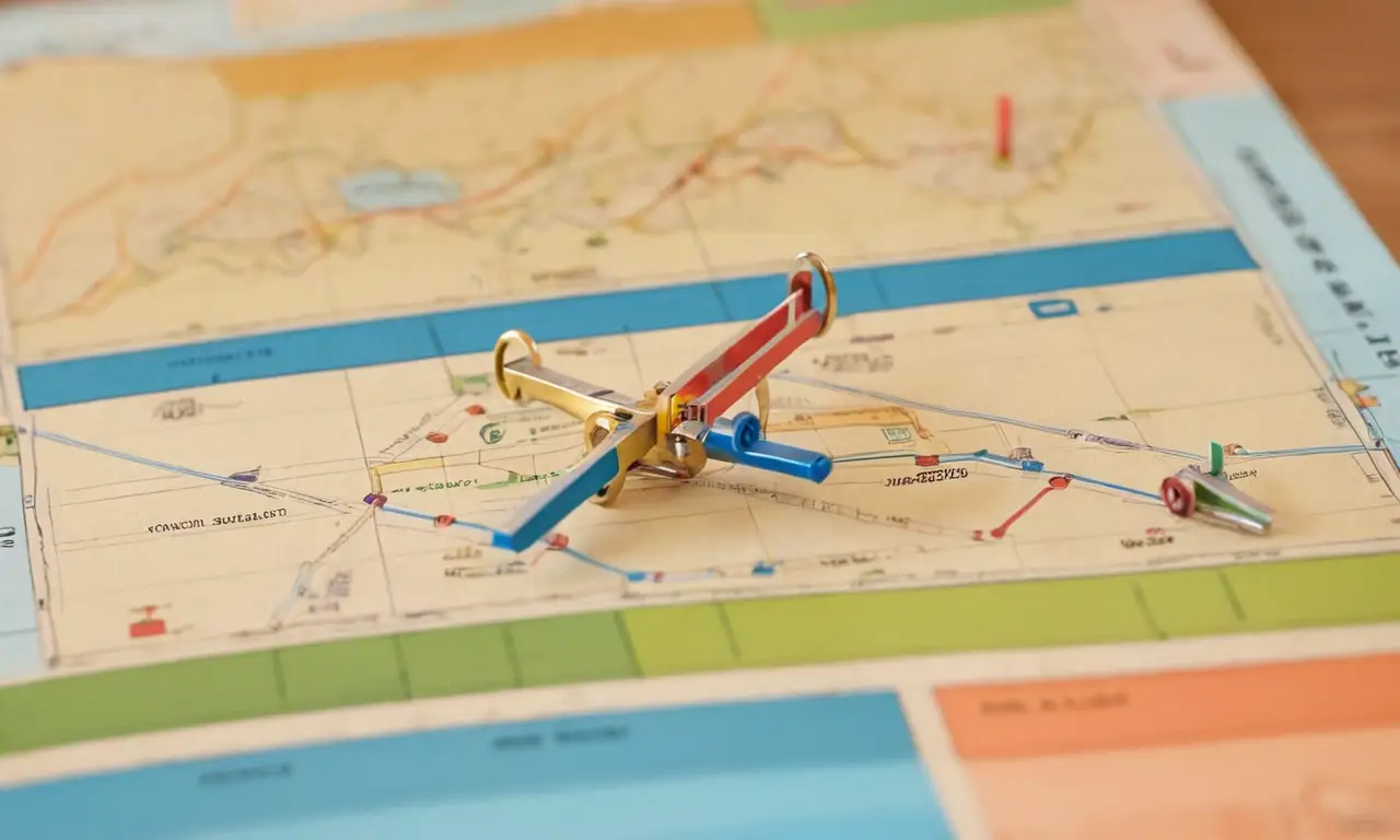 Papel pintado ilustrativo de conceptos financieros