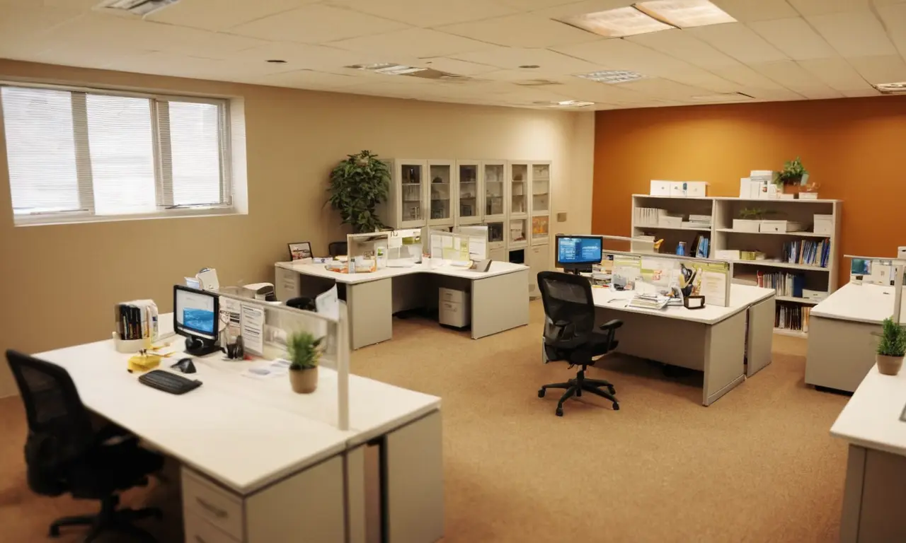 Demuestra la creación y gestión de un negocio de limpieza de oficinas