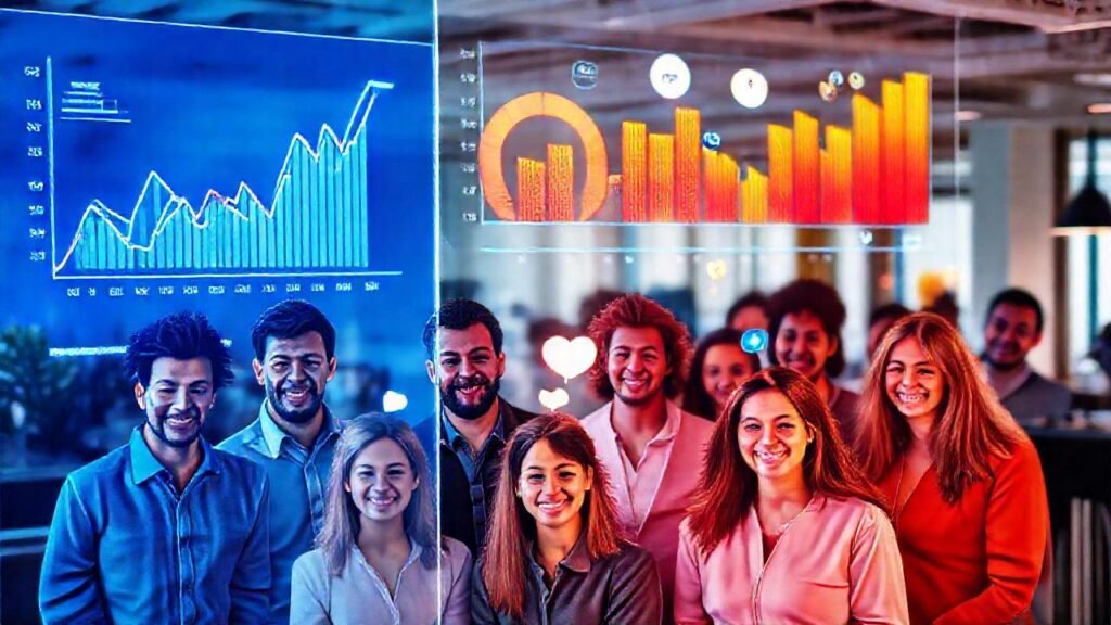 Visuales digitales impulsan conexiones y éxito