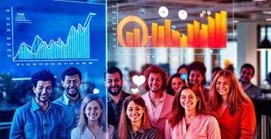 Visuales digitales impulsan conexiones y éxito