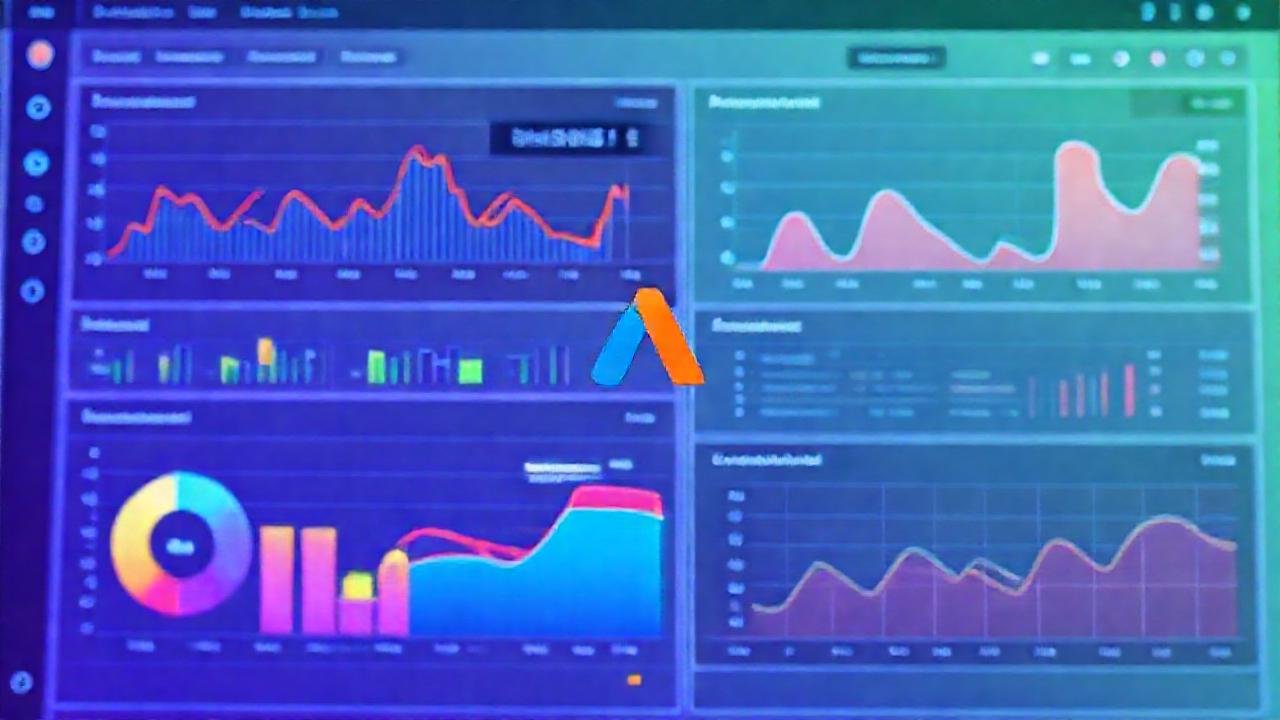 Un panel analítico moderno muestra datos