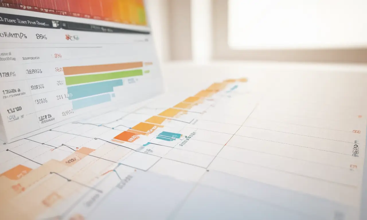 Muestra gráficas y datos predictivos