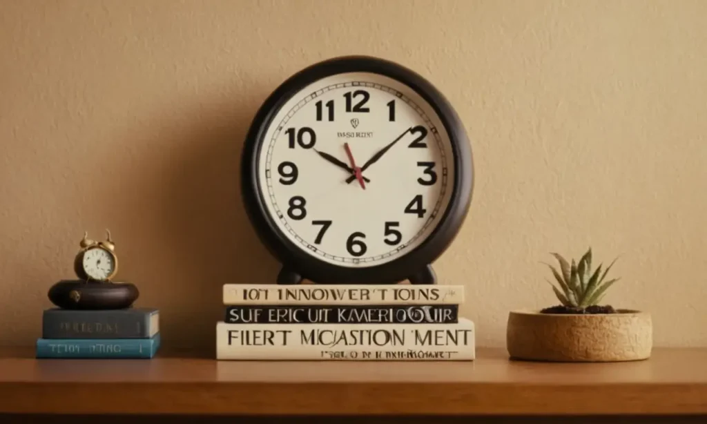 El papel pintado inspira con tiempo y metas