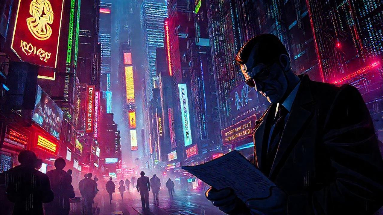 Ciudad cyberpunk: datos, sombras y sabotaje