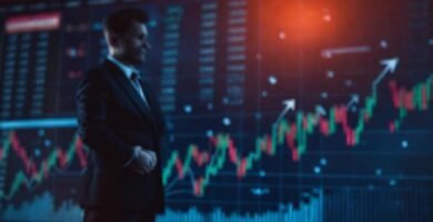 Gráficos ascendentes reflejan un inversor seguro