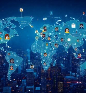 Un mapa global digitalmente conectado