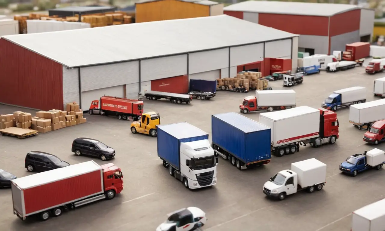 El papel tapiz muestra una cadena de suministro dinámica