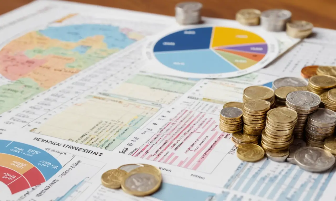 El papel tapiz ilustra dinámicas financieras engañosas