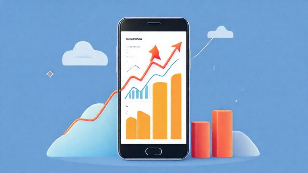Visualiza el éxito digitalmente y optimista