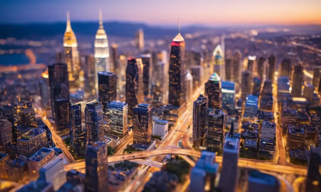 El papel tapiz muestra una ciudad conectada