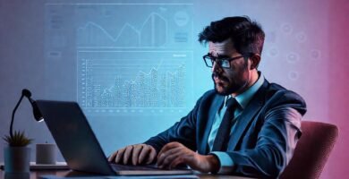 El empresario lidia con deudas online