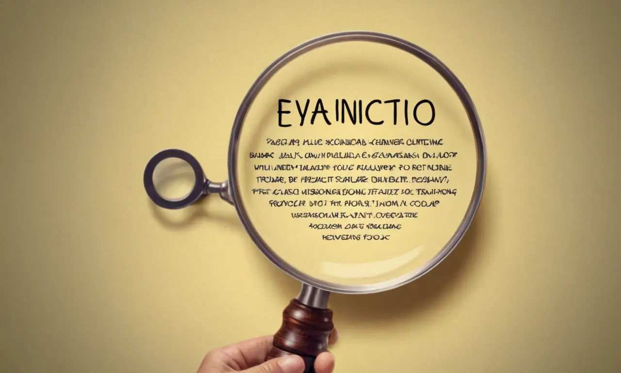 Ilustración visual sobre evaluación de búsqueda sin texto