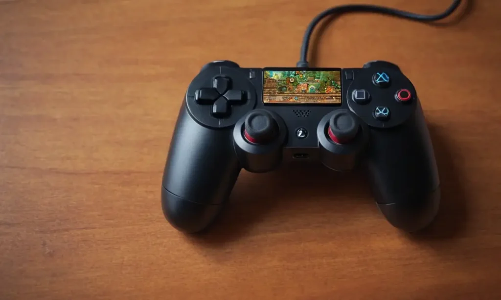 El papel pintado muestra un controlador de videojuego sin texto