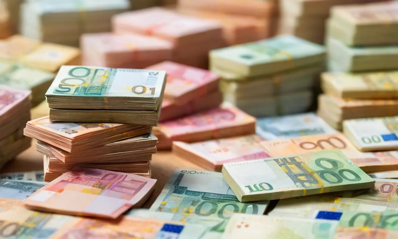 Diseño brillante con objetivos financieros