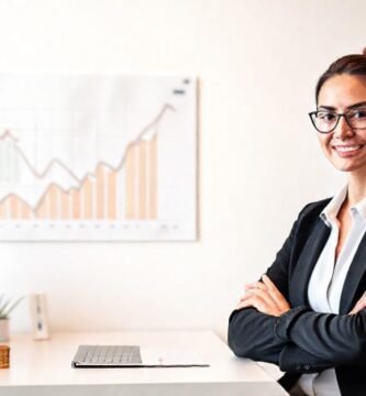 Éxito empresarial digital y eficiente