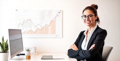 Éxito empresarial digital y eficiente