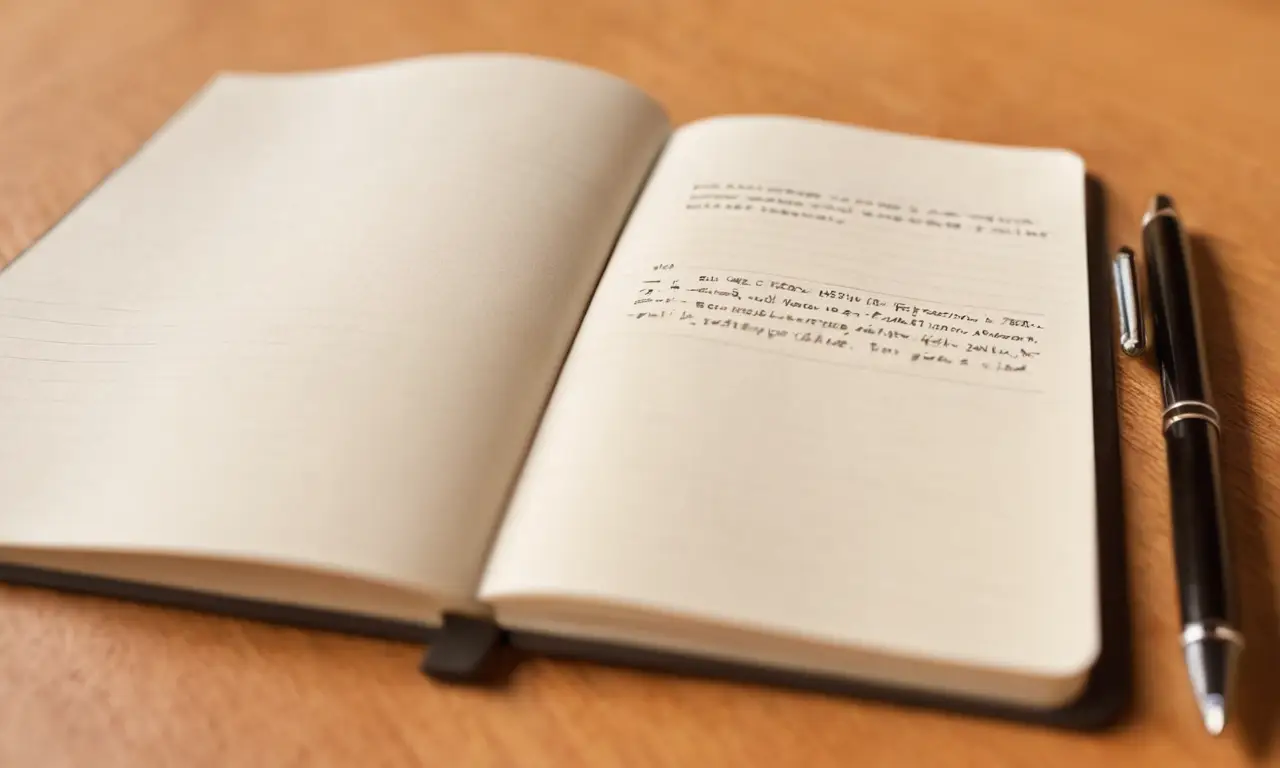 El papel pintado sugiere escritura eficiente de comunicados con estilo profesional