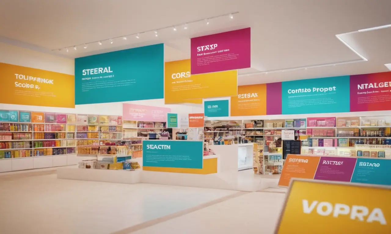 Papel pintado exhibe cinco prompts de IA y diseño profesional