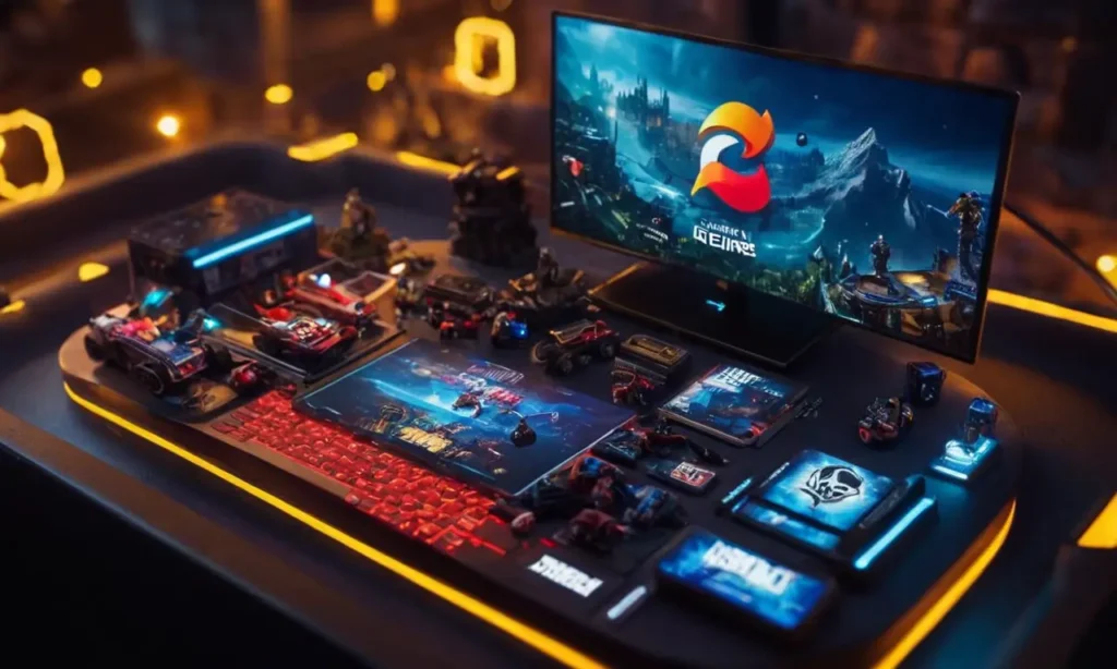 Diseño digital dinámico y atractivo para juegos