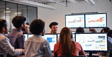 Comunidad digital aprende estrategias con éxito