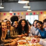 La comunidad celebra con alegría y unión