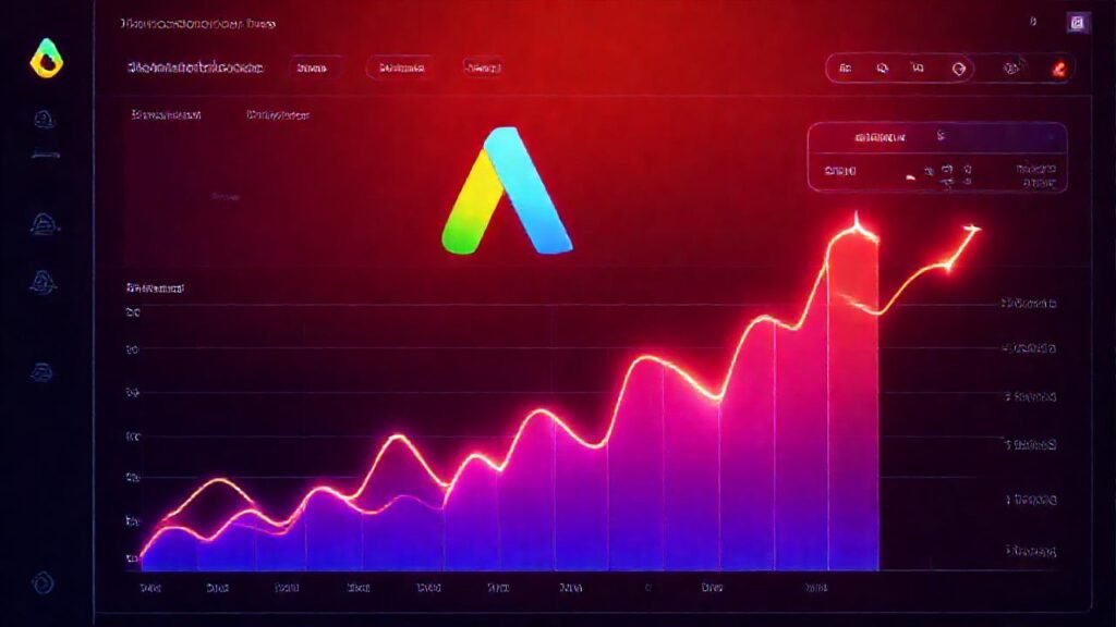 El dashboard digital muestra crecimiento exitoso