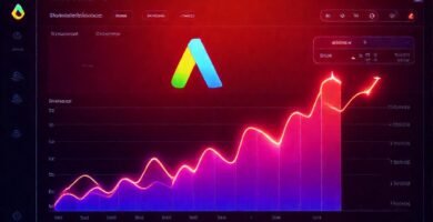 El dashboard digital muestra crecimiento exitoso