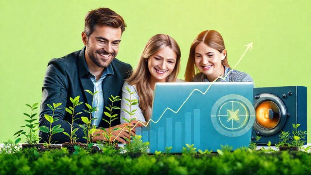 Prosperidad visual y financiera optimista