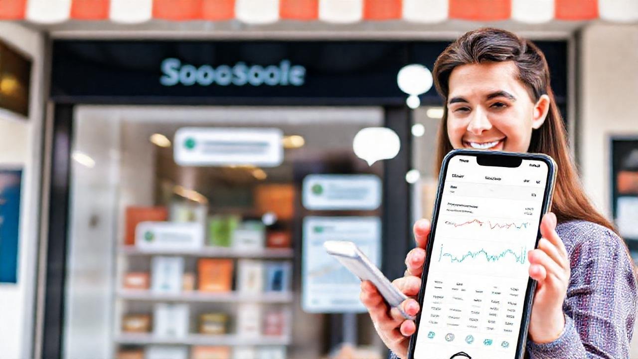 Una tienda móvil exitosa y atractiva