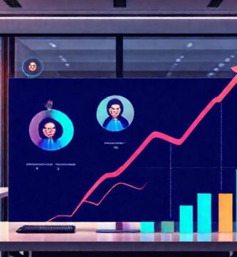 Oficina moderna impulsa ingresos con éxito
