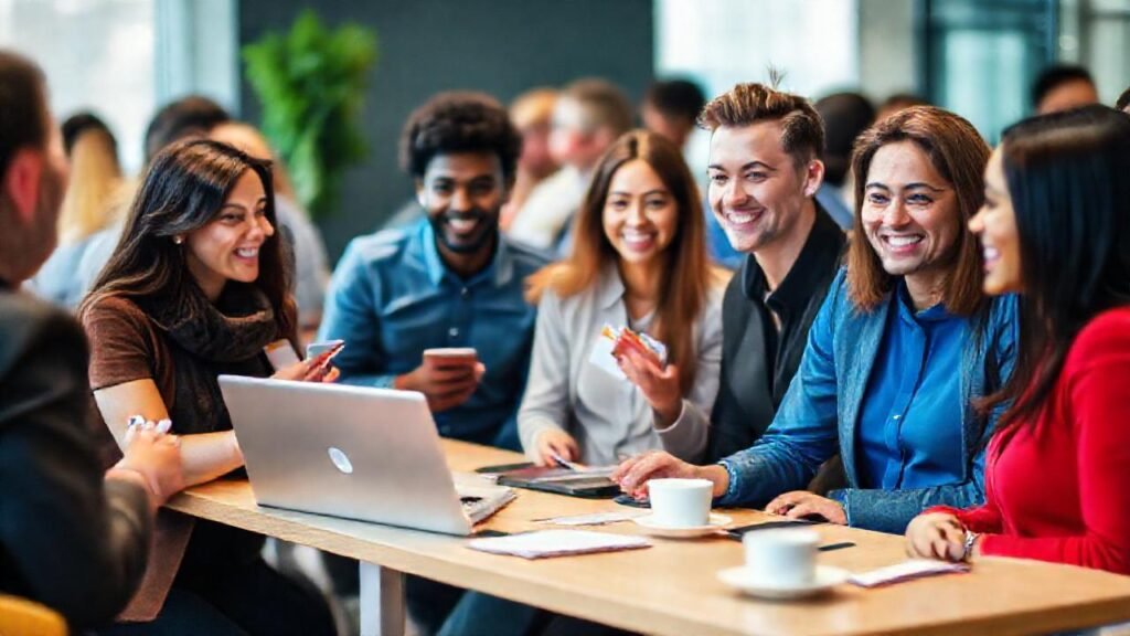 Un evento profesional y dinámico conecta gente