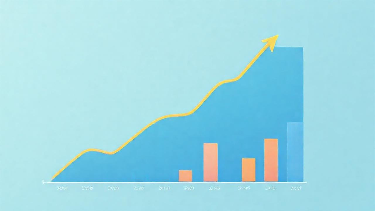 Gráficos profesionales muestran tendencias optimistas del cliente