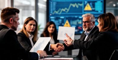 Una reunión tensa selló un trato