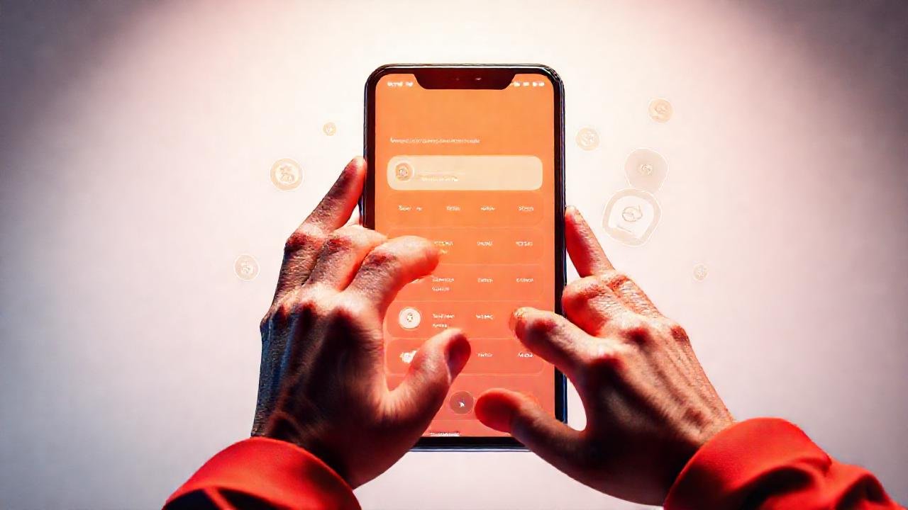 Aplicación bancaria moderna, diseño elegante y seguro