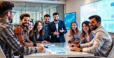 Equipo diverso presenta inversión exitosa