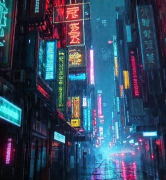 Ciudad cyberpunk