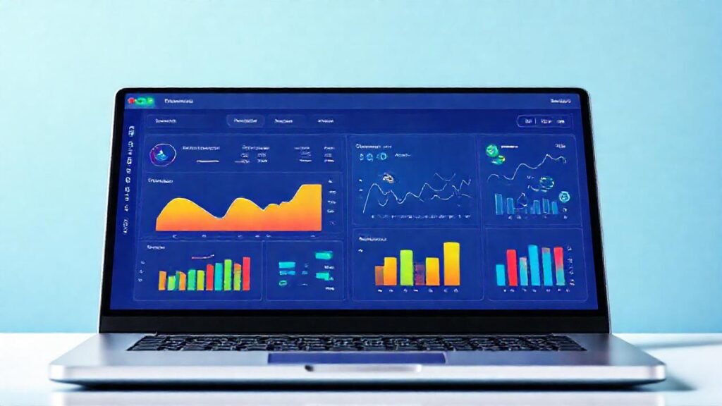 Un panel web moderno inspira optimismo