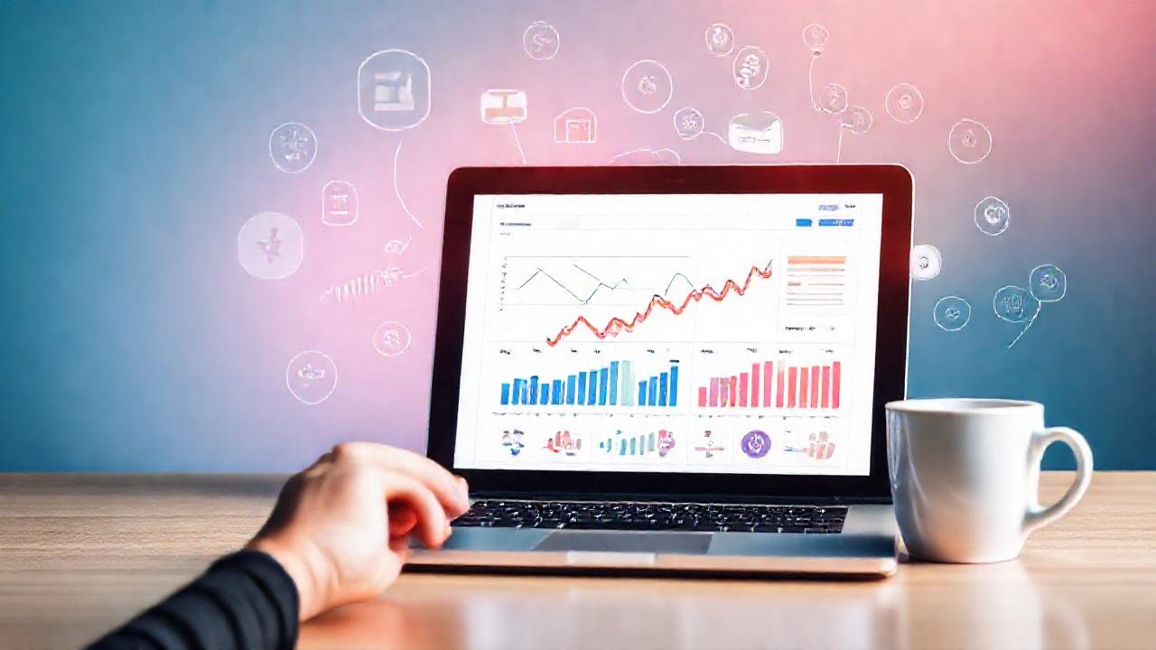 Tablet digital moderna impulsa ventas online