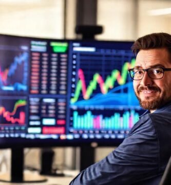 Inversor digital analiza datos visualizados claramente