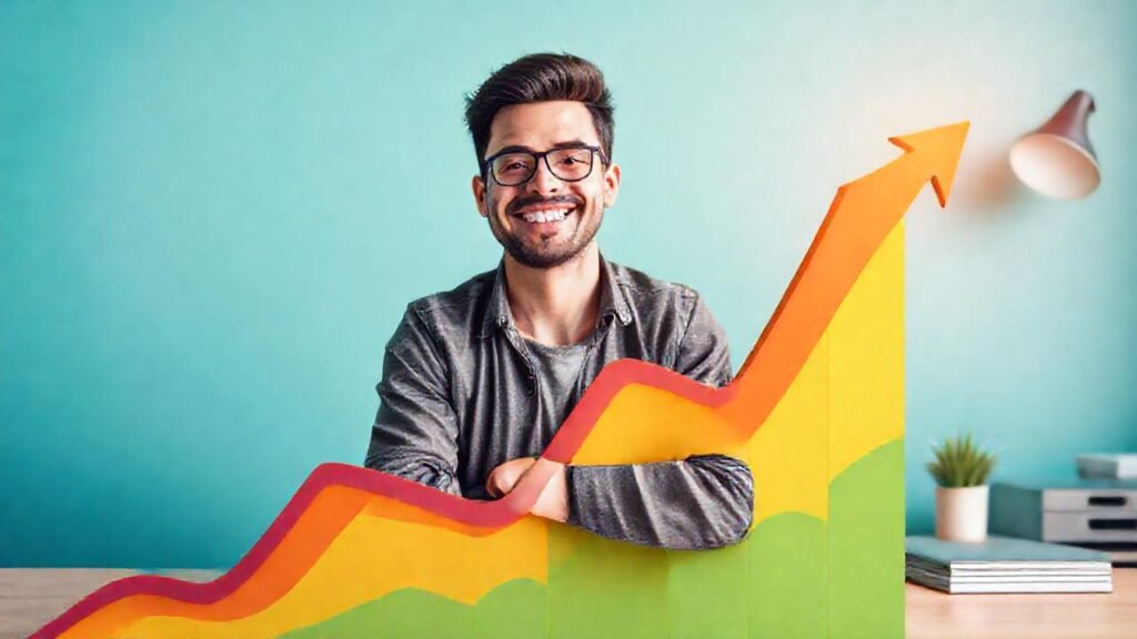 La startup crece con éxito visual