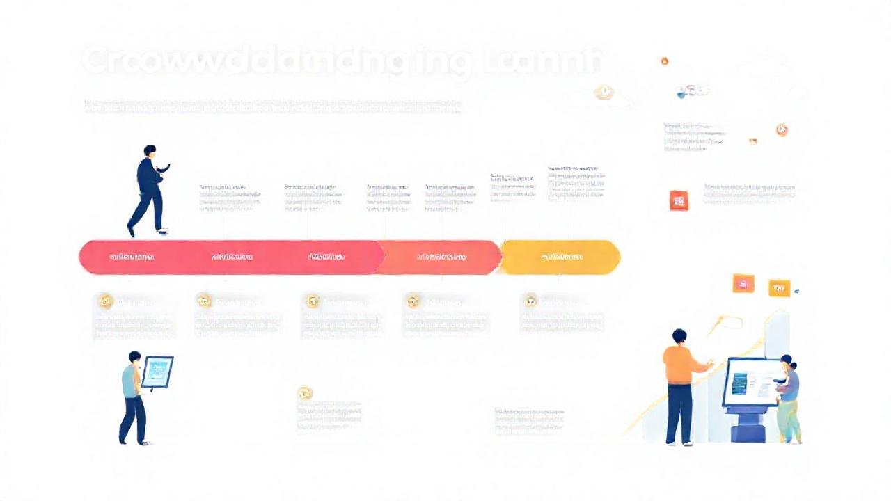 Lanzamiento de crowdfunding: estrategia visual y colaborativa