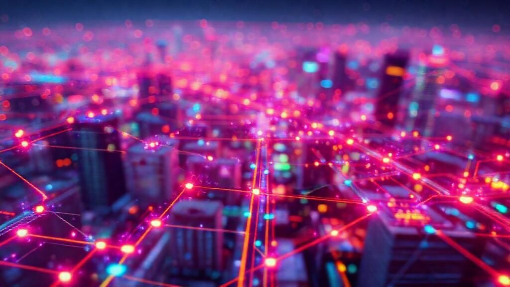 Red digital futurista