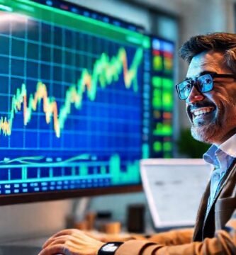 El inversor sonríe ante el mercado digital