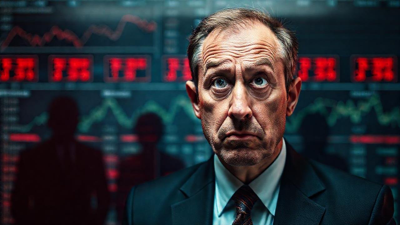 Un empresario confundido enfrenta crisis financiera