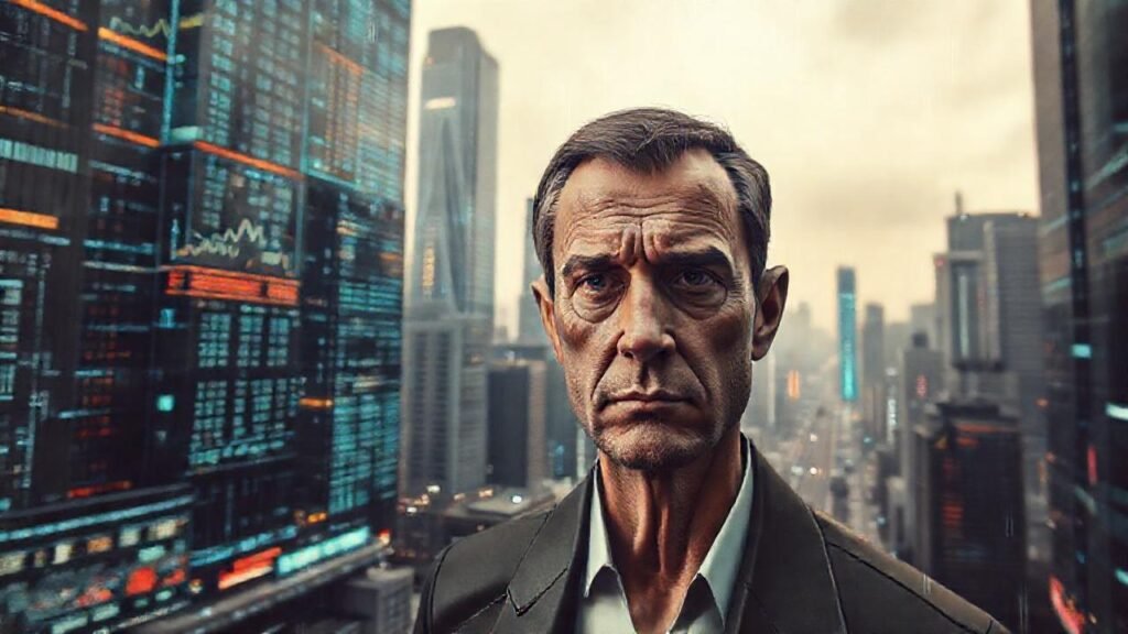 Ciudad futurista digital